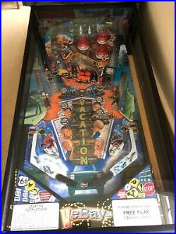 pinball gently excellent condition vacation america machine