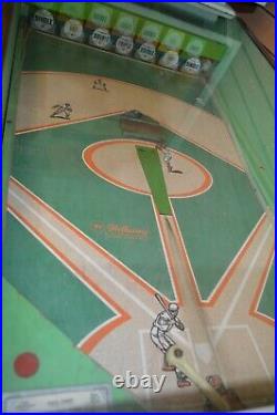 1 of 750 Williams Ball Park Pinball machine early 1960 Pitch Bat Style baseball