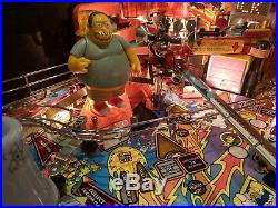100% Mint Simpsons Pinball Party Stern Pinball Machine Home Use Only