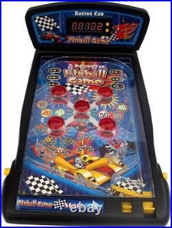 16.5 Tabletop Pinball LED Lights & Sounds, Ages 8+, Digital Scoreboard