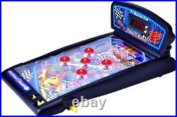 16.5 Tabletop Pinball LED Lights & Sounds, Ages 8+, Digital Scoreboard