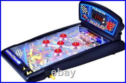 16.5 Tabletop Pinball LED Lights & Sounds, Ages 8+, Digital Scoreboard