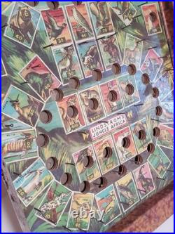 1934 Lindstrom's Jungle Africa Bagatelle Tabletop Toy Pinball Game Vintage