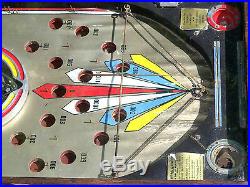 1935 Automatic Amusements DEALER PINBALL GAME Early Coin Op Pinball