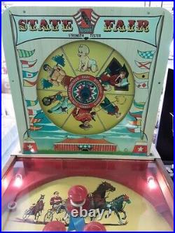 1947 State Fair Pinball Machine