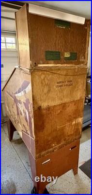 1948 Scientific BAT'EM & PITCH'EM Vintage BASEBALL PINBALL Game HERSHEY PARK