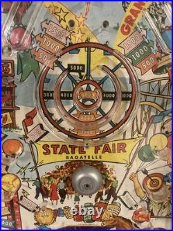 1950 State Fair Bagatelle/pinball