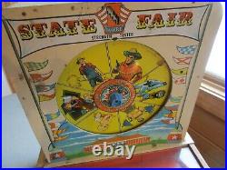 1950's STATE FAIR PINBALL GAME, SUPERIOR TOY, STRENGTH TESTER, WEST-022206260