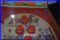 1950's State Fair Strength Tester Pinball Machine Superior Toy Co. Vintage