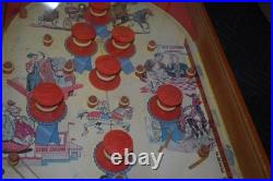 1950's State Fair Strength Tester Pinball Machine Superior Toy Co. Vintage