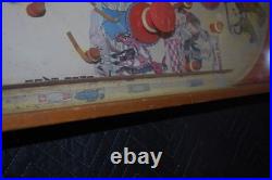 1950's State Fair Strength Tester Pinball Machine Superior Toy Co. Vintage