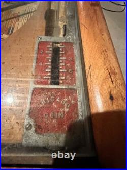 1952 Chicago Coin Machine Skyline Pinball Machine Original & Complete RARE