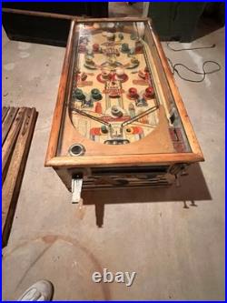 1952 Chicago Coin Machine Skyline Pinball Machine Original & Complete RARE
