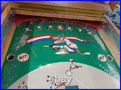 1952 Williams Super World Series Baseball Pinball Pitch & Bat Arcade Works