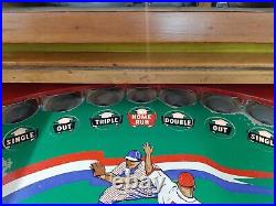 1952 Williams Super World Series Baseball Pinball Pitch & Bat Arcade Works