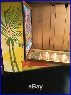 1954 Bally Surf Club Vintage Pinball Bingo Machine