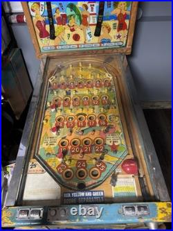 1956 Bally Key West Pinball Bingo. Original. In Great Condition. Very Clean