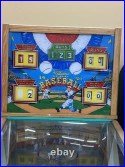 1957 Williams Deluxe Baseball Pitch and Bat Game