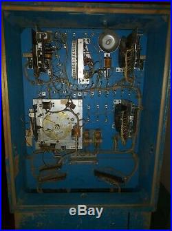 1958 Williams GUSHER Pinball Machine Working Condition Wood Rail Gas Oil RARE