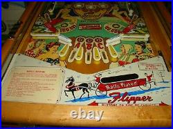 1959 Gottlibe WORLD BEAUTIES Pinball