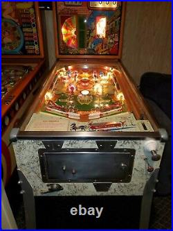 1959 Gottlieb Miss Annabelle woodrail pinball machine in great working order- NJ