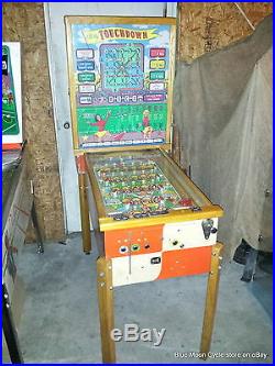 1960 Touchdown Pinball Machine by Bally