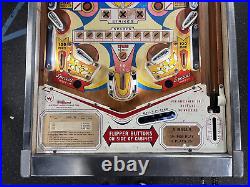 1962 King Pin Pinball Machine New Backglass Professional Techs Bowling Theme