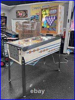 1962 King Pin Pinball Machine New Backglass Professional Techs Bowling Theme