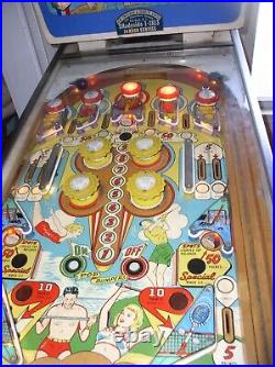 1962 OLYMPICS, Working Condition, GOTTLIEB PINBALL MACHINE original shape