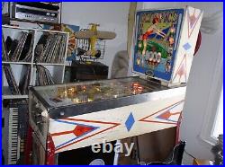 1962 OLYMPICS, Working Condition, GOTTLIEB PINBALL MACHINE original shape