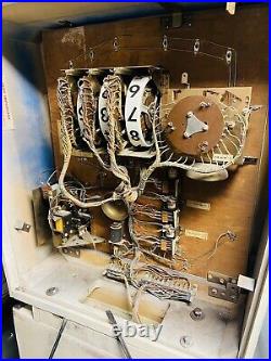 1963 Gottlieb Electro Mechanical Slick Chick Pinball Machine. Pristine