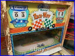 1963 RACE-WAY PINBALL Project Working Original Midway Raceway Rare Racing