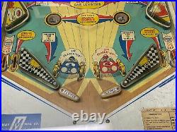 1963 RACE-WAY PINBALL Project Working Original Midway Raceway Rare Racing