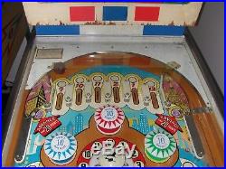 1965 GOTTLIEB SKYLINE Wedgehead (Animated baskglass) Popular Pinball