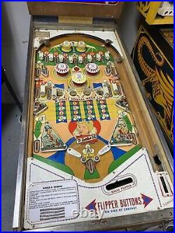 1965 Gottlieb Kings And Queens Pinball Machine Tommy Elton John Pinball Wizard