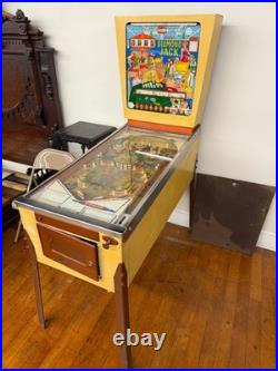 1967 D. Gottlieb Diamond Jack Vintage Pinball Flipper Arcade Machine WORKS