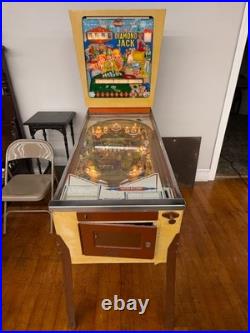 1967 D. Gottlieb Diamond Jack Vintage Pinball Flipper Arcade Machine WORKS