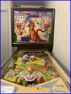 1968 Bally Pinball Machine 2 Player Safari- 50% OFF