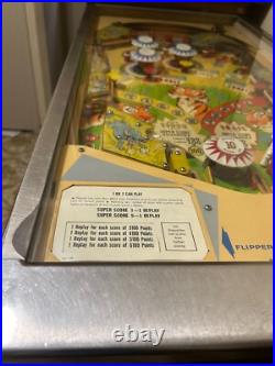 1968 Bally Pinball Machine 2 Player Safari- 50% OFF
