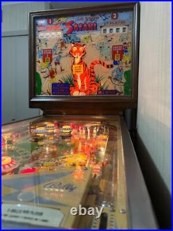 1968 Bally Pinball Machine 2 Player Safari- 50% OFF