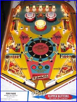 1968 Fun Park Add-A-Ball Wedgehead Pinball Machine (Restored to Museum Quality)