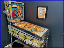 1968 Gottlieb Domino Pinball Machine, excellent survivor condition L@@K