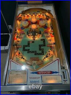 1968 Gottlieb Domino Pinball Machine, excellent survivor condition L@@K