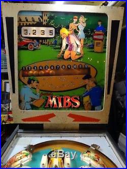 1969 Gottlieb MIBS Pinball Machine