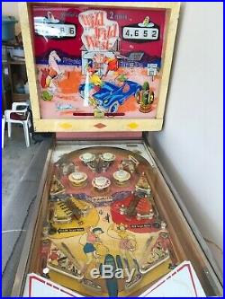 1969 Gottlieb Pinball Machine Wild Wild West