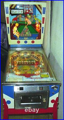 1969 Gottliebs Target Pool Pinball Machine