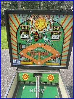 1971 Williams Action Baseball Machine Pitch And Bat Pinball Arcade