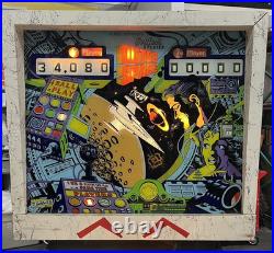 1972 Outer Space PINBALL MACHINE FULLY REFURBISHED PLAYS GREAT 2 PLAYERS SPACE
