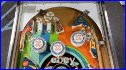 1972 Outer Space PINBALL MACHINE FULLY REFURBISHED PLAYS GREAT 2 PLAYERS SPACE