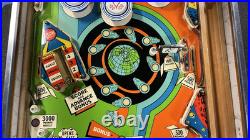 1972 Outer Space PINBALL MACHINE FULLY REFURBISHED PLAYS GREAT 2 PLAYERS SPACE